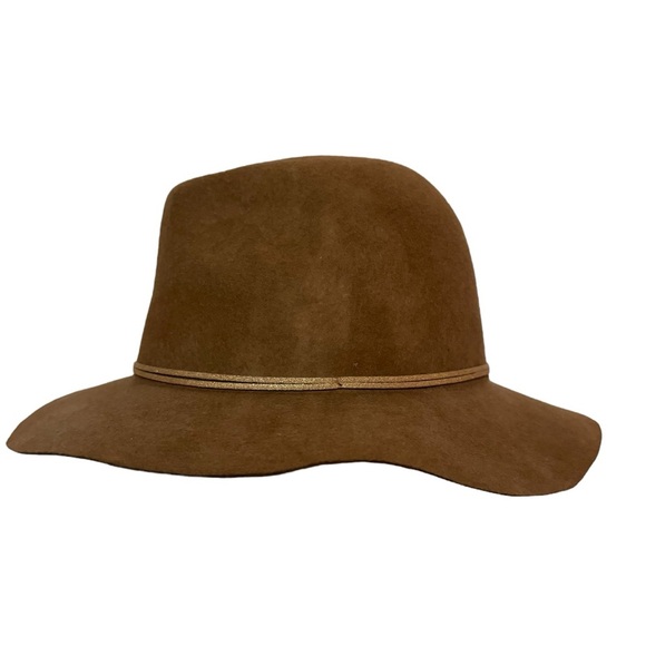 Nine West - 100% wool - brown fedora Hat main image 8